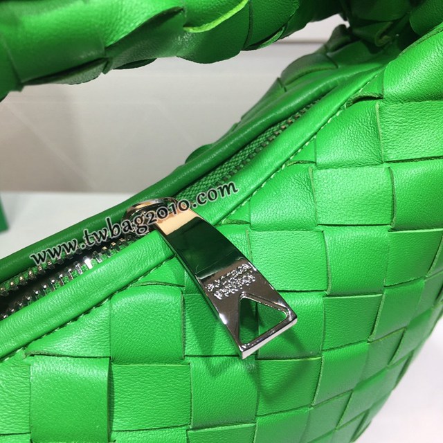 Bottega veneta高端女包 98080 寶緹嘉小號羊皮手工編織女包 BV爆款jodie新版本2代編織打結圓形hobo包  gxz1145